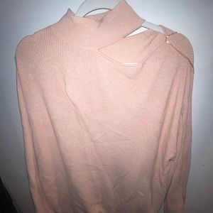 blush sweater
